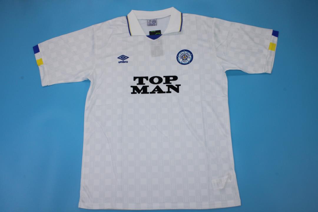 AAA Quality Leeds United 89/91 Home Soccer Jersey